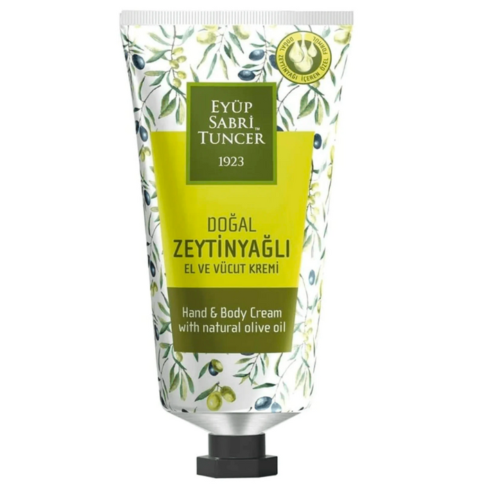 Eyup Sabri Tuncer ハンド&ボディクリーム ナチュラルオリーブオイル 60ml トルコ産 エユプサブリトゥンジェル
